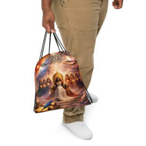 Angels of Grace Drawstring Bag