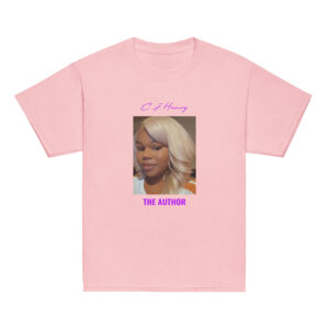 C.J. Henry “The Author” Signature Tee – Pink Edition